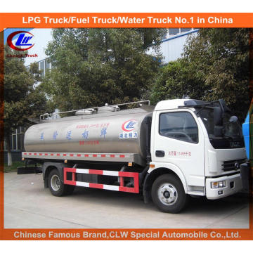 Camion-citerne de lait frais de Dongfeng pour le camion de transport de lait de 8m3